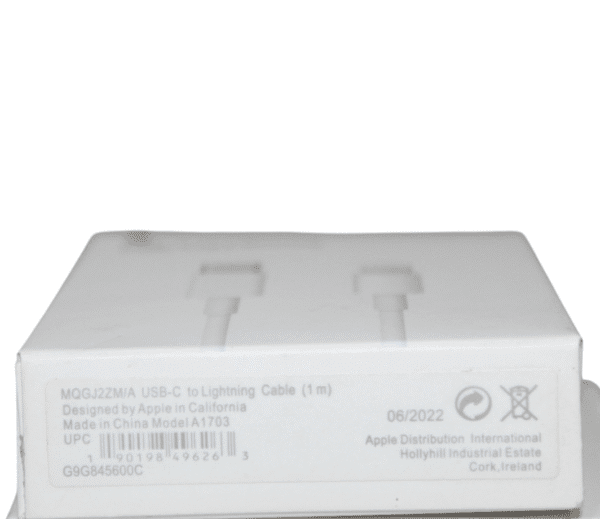 APPLE CABLES | USB C-TYPE TO LIGHTNING | First Copy