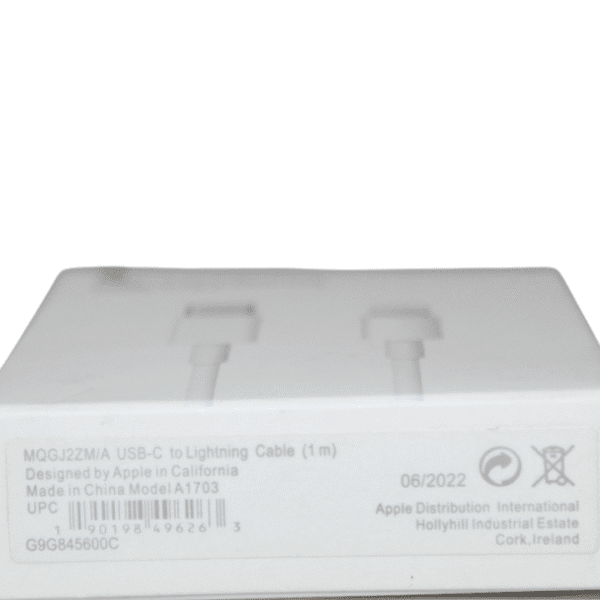 APPLE CABLES | USB C-TYPE TO LIGHTNING | First Copy