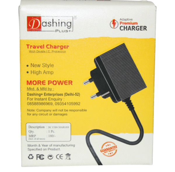 DASHING-PIN-BACK DASHING PLUS POWER ADAPTER | 4-6V | PIN TYPE