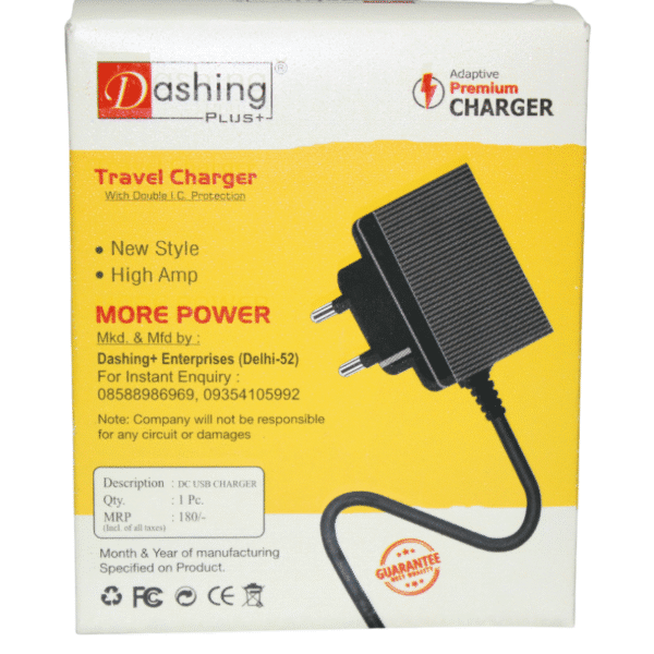 DASHING-PIN-BACK DASHING PLUS POWER ADAPTER | 4-6V | PIN TYPE