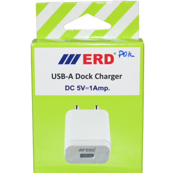 ERD POWER ADAPTER | 1 AMPS | USB PORT