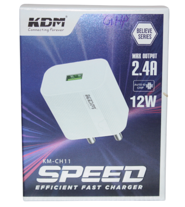 KDM POWER ADAPTER | 2.4 AMPS | USB - MICRO USB