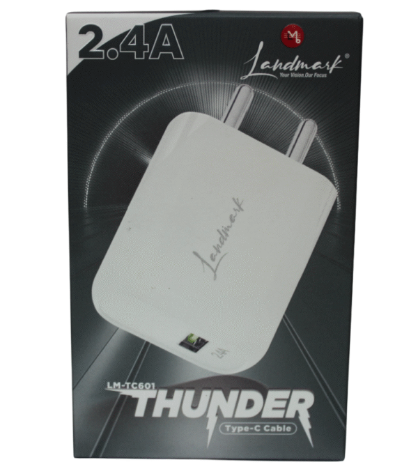 LANDMARK POWER ADAPTER WITH CABLE | 2.4 W | USB - C TYPE