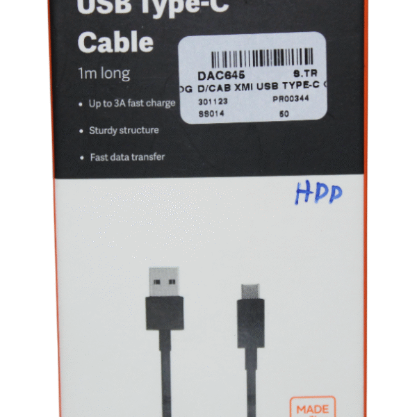 XIAOMI CABLES | USB TYPE-C | 1M LONG
