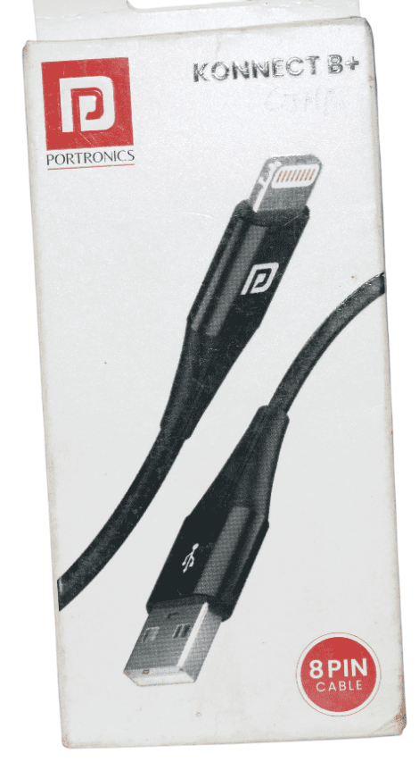 PORTRONICS USB TO LIGHTNING PORTRONICS CABLE | USB TO LIGHTNING