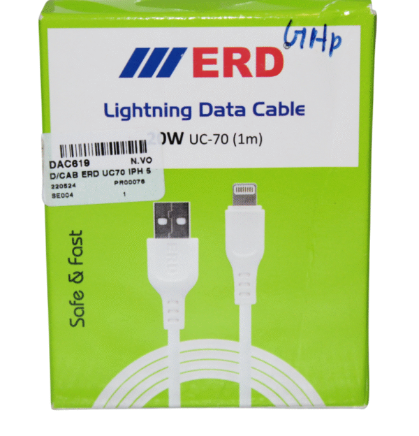 ERD CABLE | USB TO LIGHTNING | 20W
