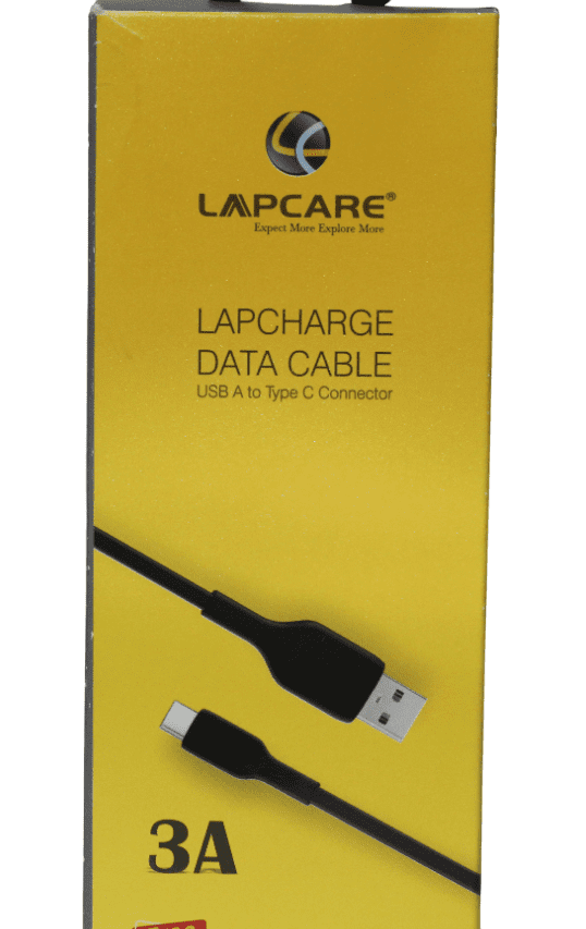 LAPCARE CABLE | USB A TO TYPE C | 3A