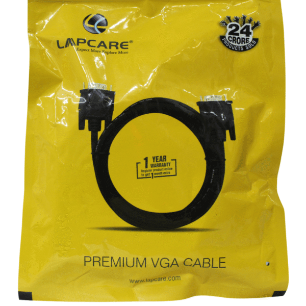 LAPCARE VGA CABLE | 1.5 MTR