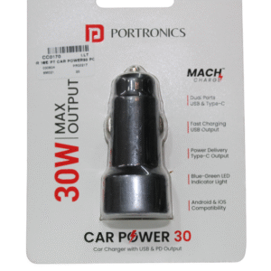 PORTRONICS CAR CHARGER