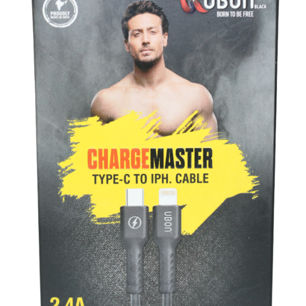 UBON CABLE | TYPE C TO LIGHTINING | 2.4A
