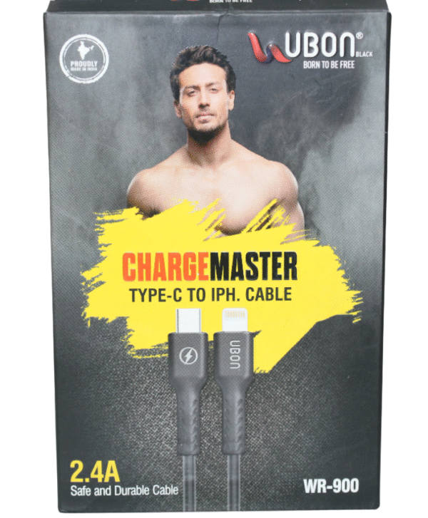 UBON CABLE | TYPE C TO LIGHTINING | 2.4A