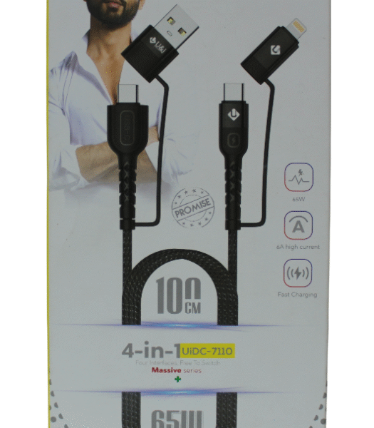 U&I CABLE | 4-IN-1 CABLE| 65W