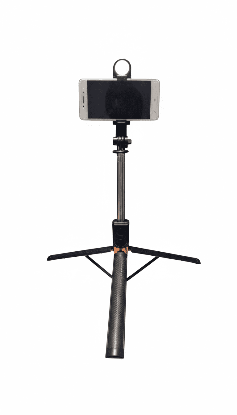 FITGEAR TRIPOD STAND WITH LIGHT